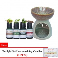 Essential Oil Burner Set (Woodsy Gorgeous)